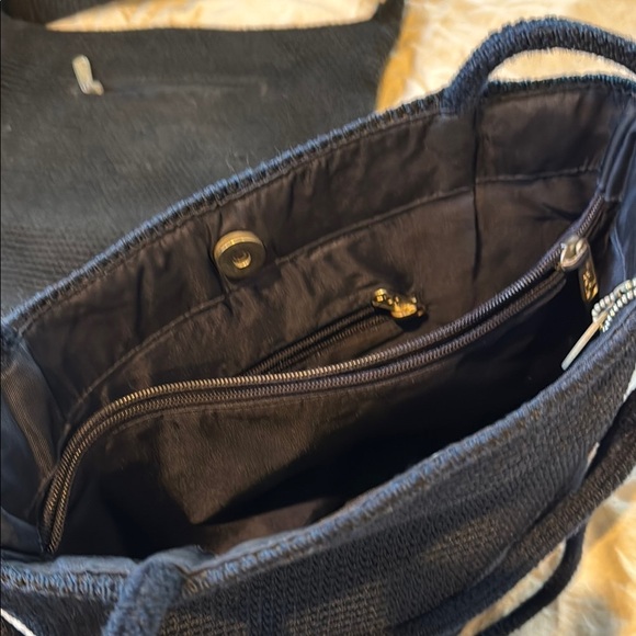 Bundle of 2 The sak Knit Bags; blue & black - Picture 4 of 8